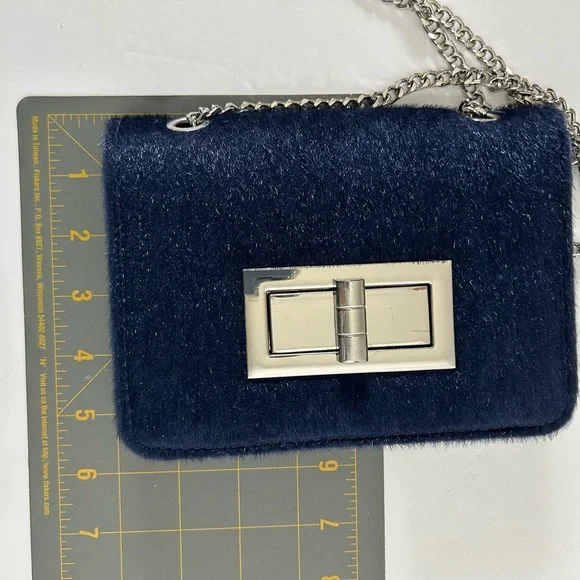 Urban Expressions Jubilee Vegan Faux Calf Hair Clutch - Picture 9 of 9